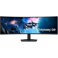 SAMSUNG Monitor 124cm/49" (5120x1440) Odyssey G9 S49CG954EU 32:9 DualQuadHD zakrivljeni Gaming 240Hz 1ms HDR1000 2xHDMI DP USB crni